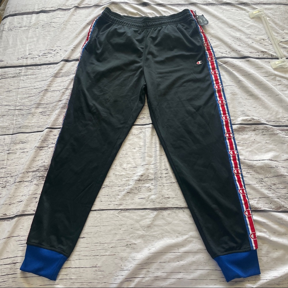 Champion mens sweat, jogger, track pants fleece lined NWT sz large